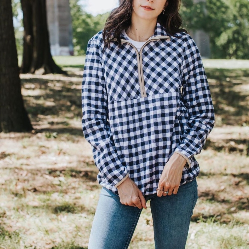 Check Pullover - Picture 2 of 3